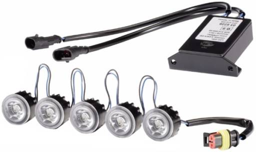 Hella LEDayFlex Tagfahrleuchten SET 5 Module