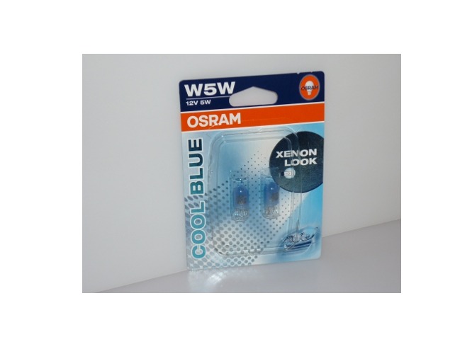 OSRAM W5W Cool Blue INTENSE Gl&uuml;hbirnen (2 St&uuml;ck) 2825CBI