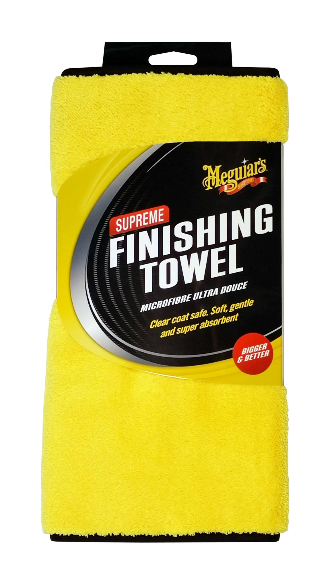 Meguiar's Auto-Microfasertuch fürs Lackfinish-Supreme Microfibre Finishing Towel