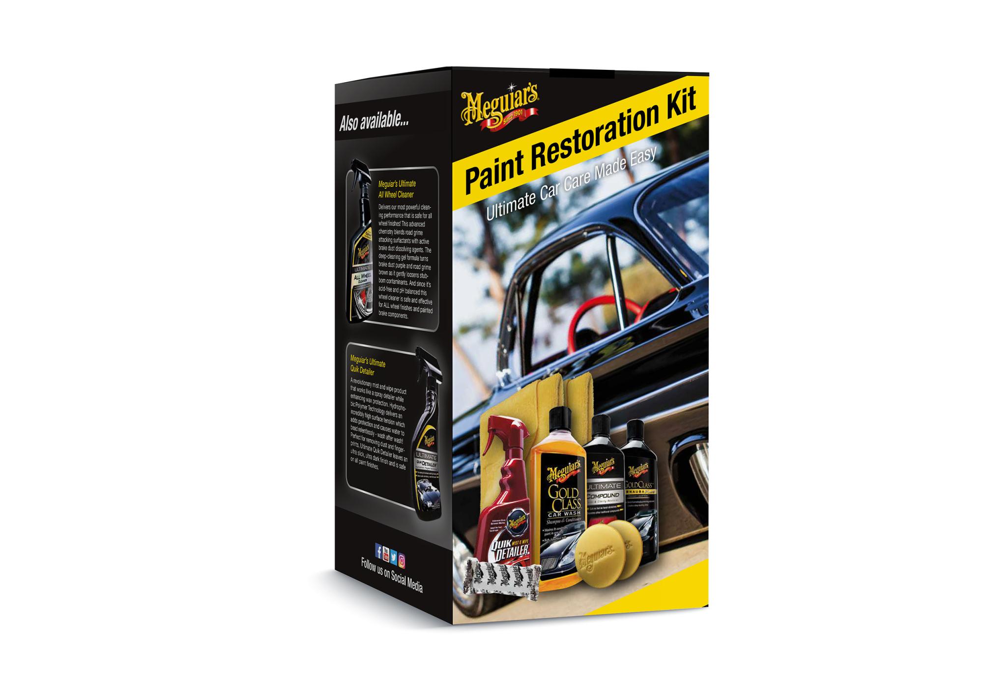 Meguiars Paint Restaurations Kit Autopflegeset