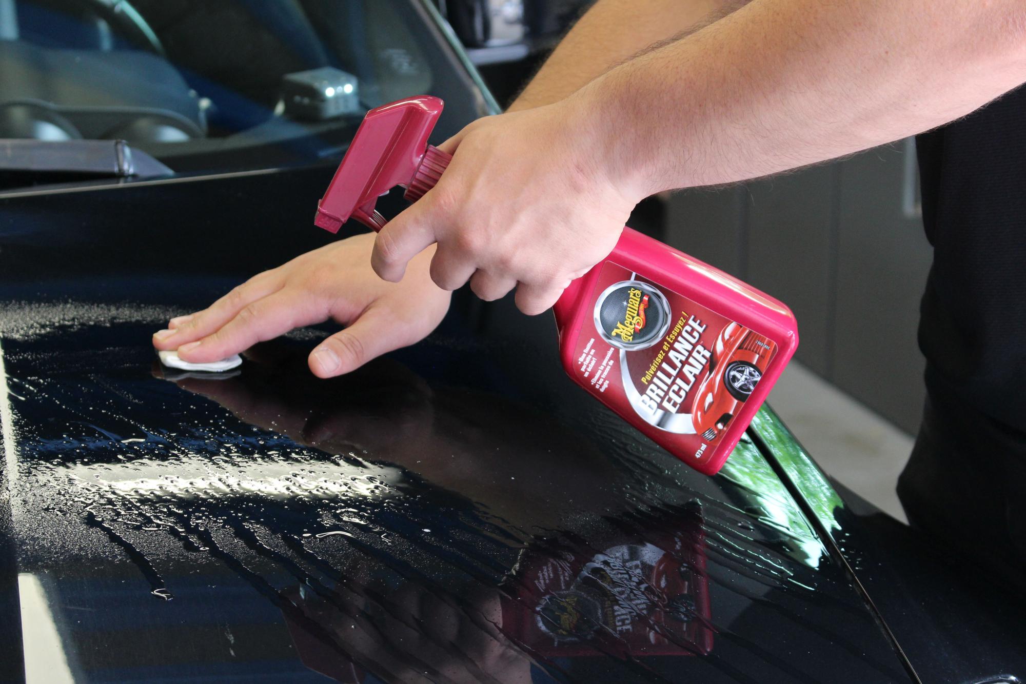 Meguiar's Quik Clay Detailing System - 80 g Reinigungsknete und 473 ml Trockenwäsche - Set zur Lackreinigung
