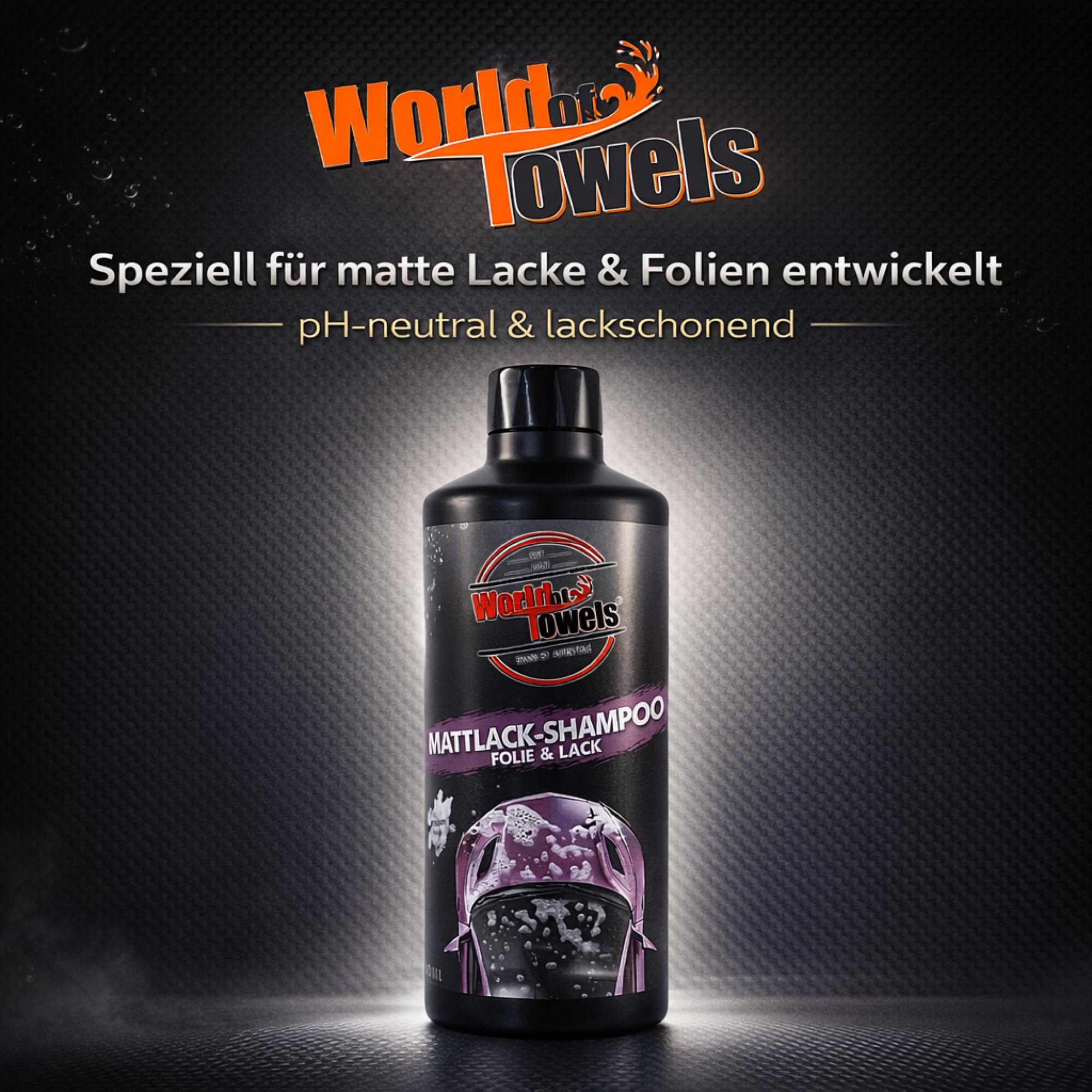 Autoshampoo für Mattlack und matte Folie - 500ml