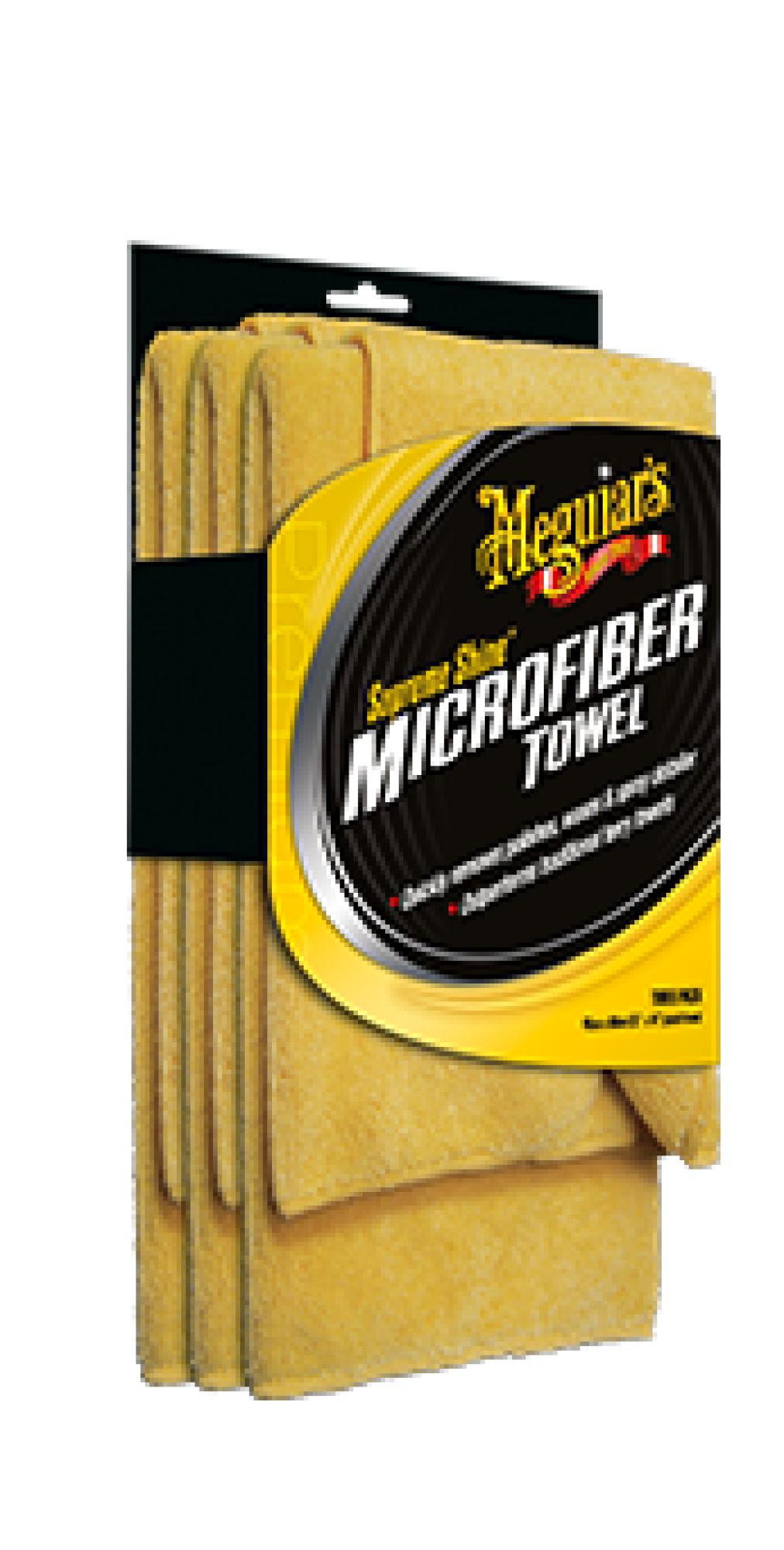 Meguiars X2020EU Supreme Shine Mikrofasertuch 3er Pack