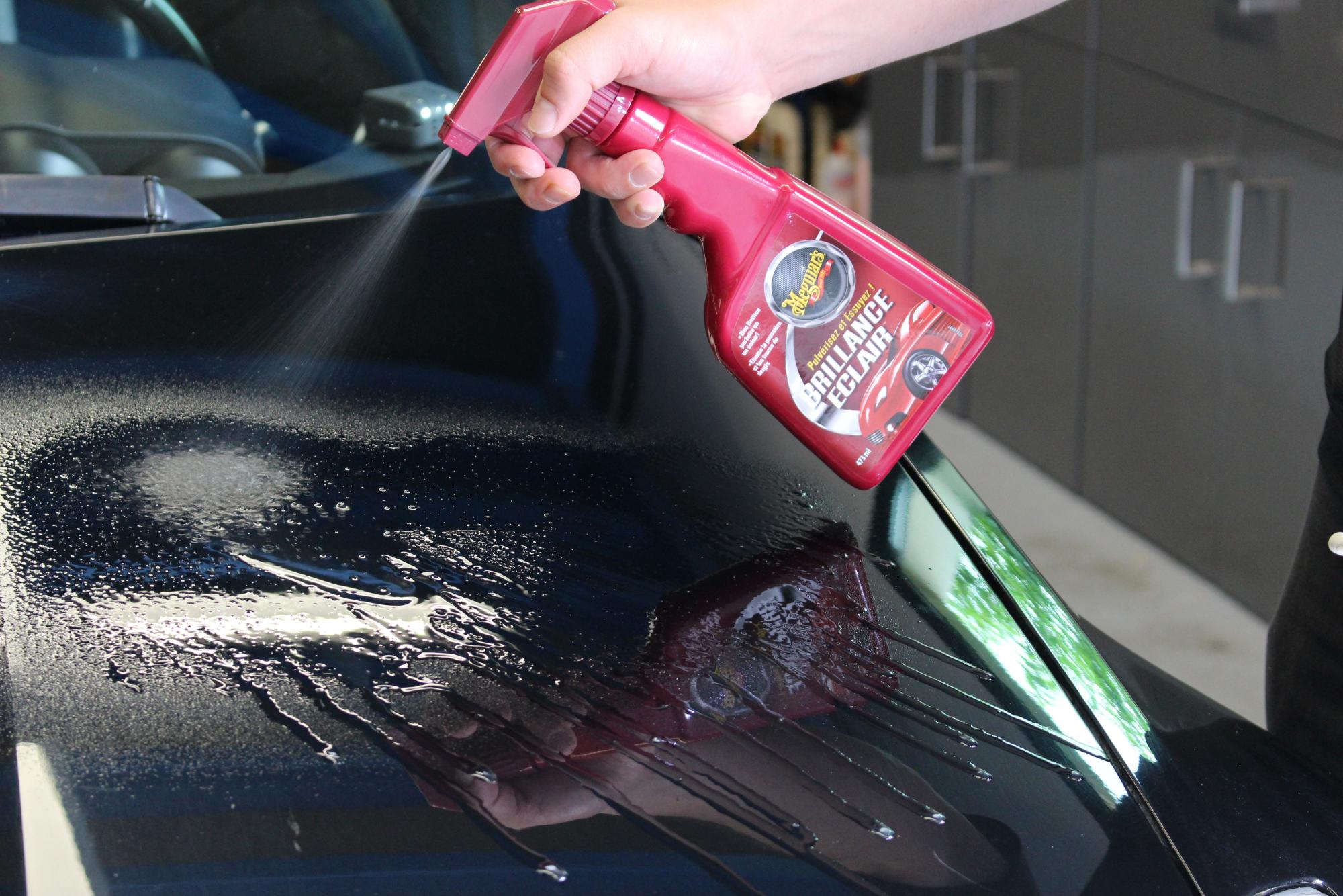 Meguiar's Quik Clay Detailing System - 80 g Reinigungsknete und 473 ml Trockenwäsche - Set zur Lackreinigung