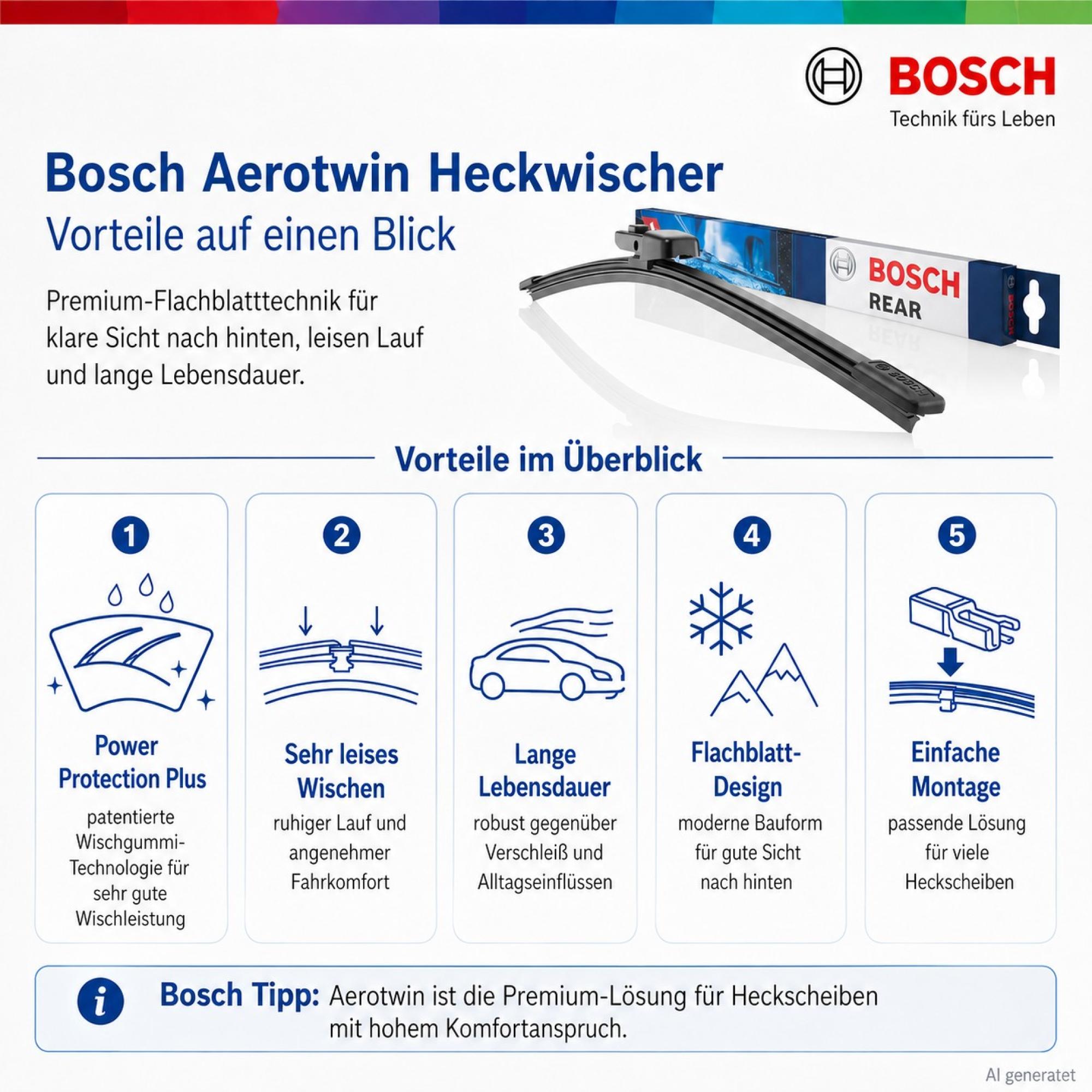 A351H BOSCH Heckwischer 350 mm