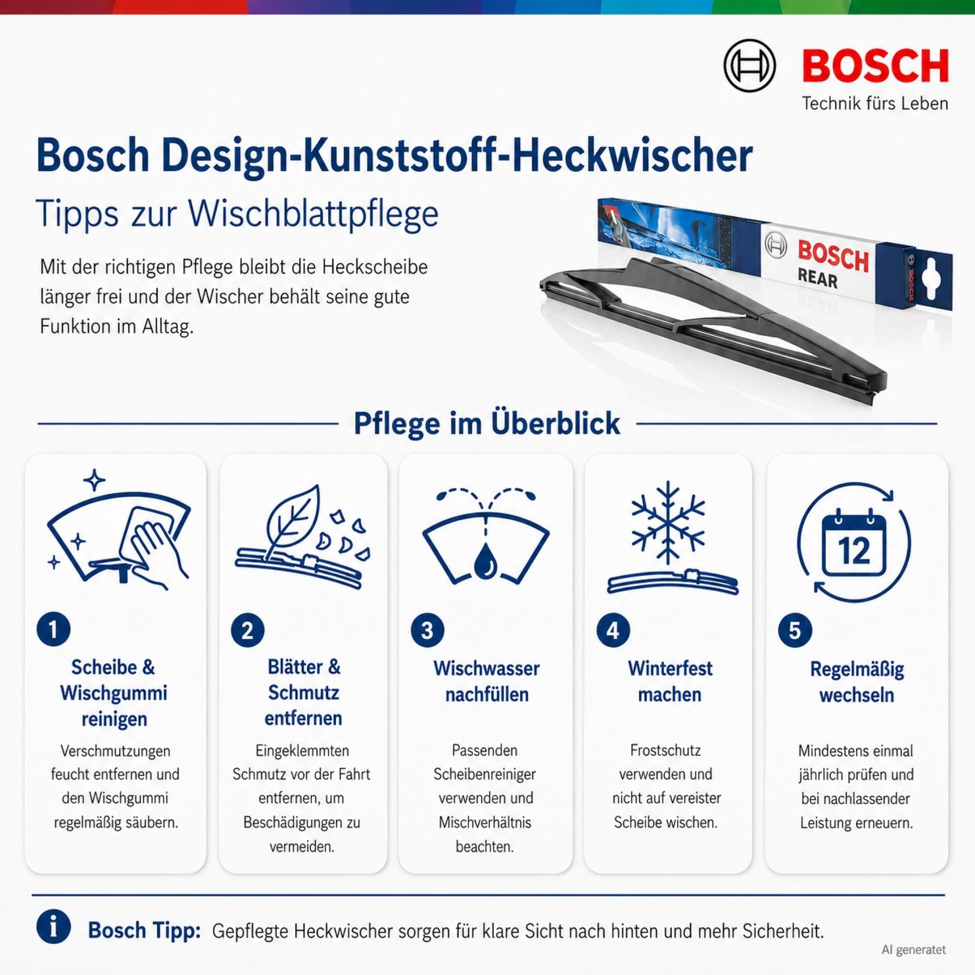 H412 BOSCH Heckwischer 400 mm