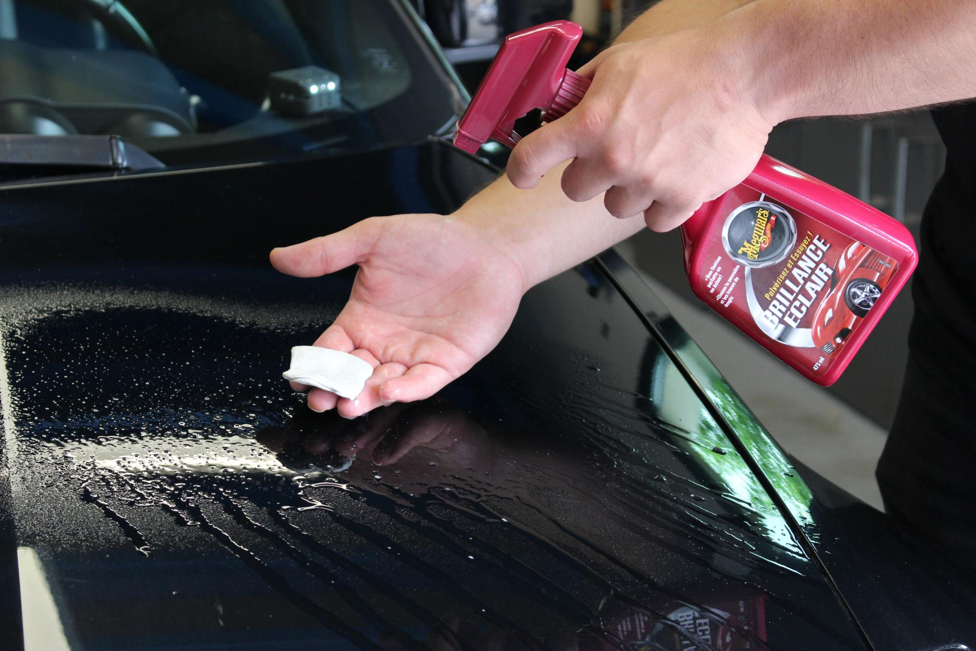 Meguiar's Quik Clay Detailing System - 80 g Reinigungsknete und 473 ml Trockenwäsche - Set zur Lackreinigung