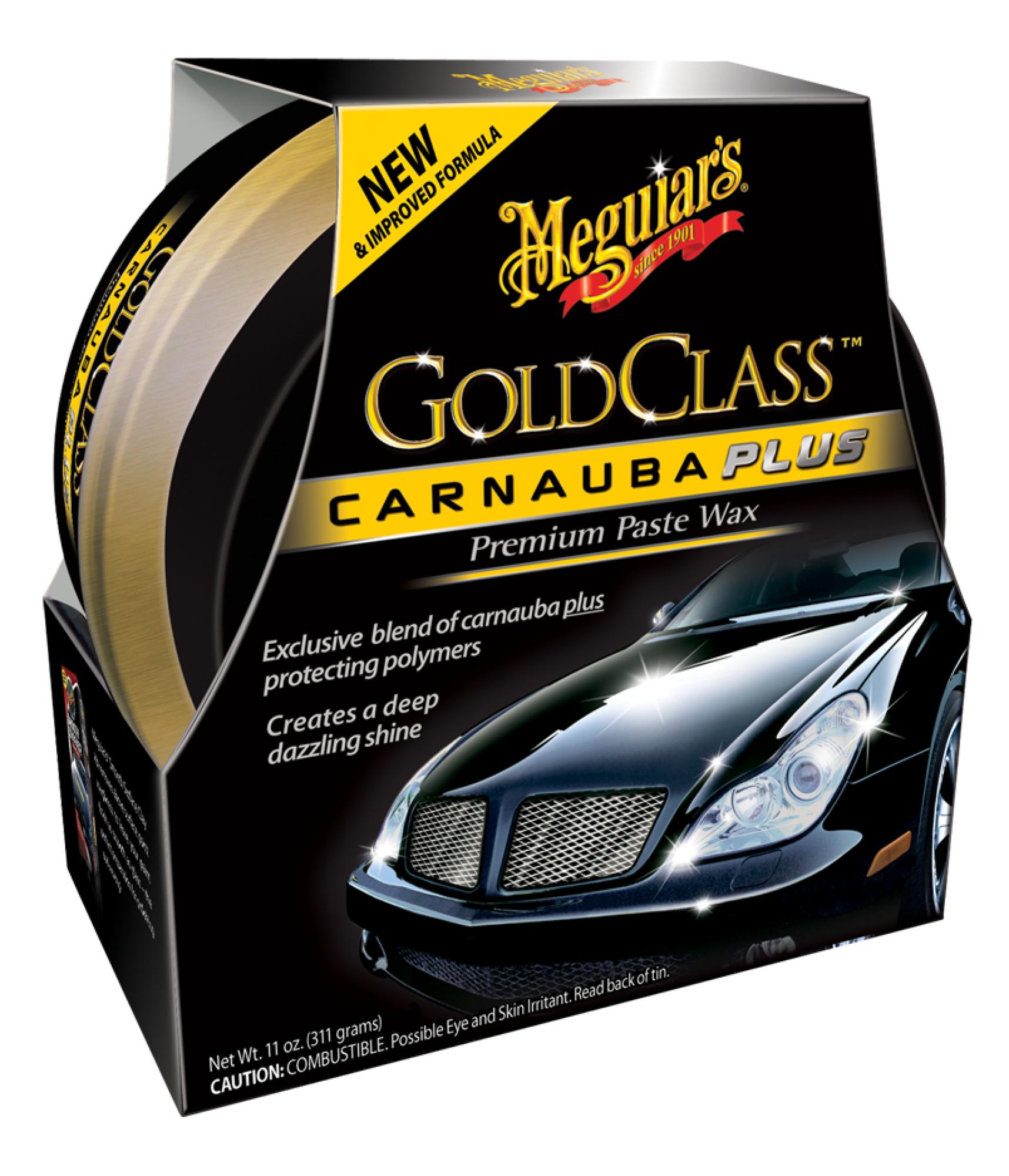 Meguiar\'s Gold Class Carnauba Plus Paste Wax - 311 g Paste - Autowachs