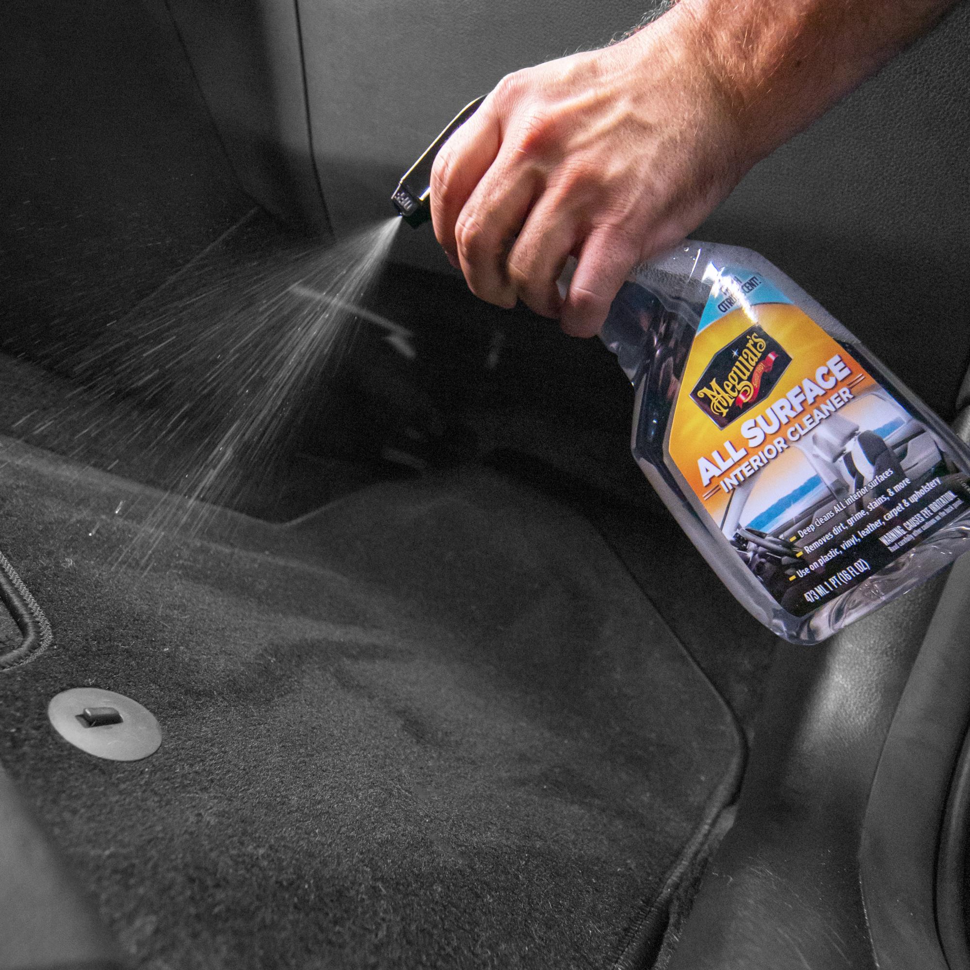 Meguiars Innenraum Pflege Set Glasreiniger Reiniger Mikrofasertuch Duft