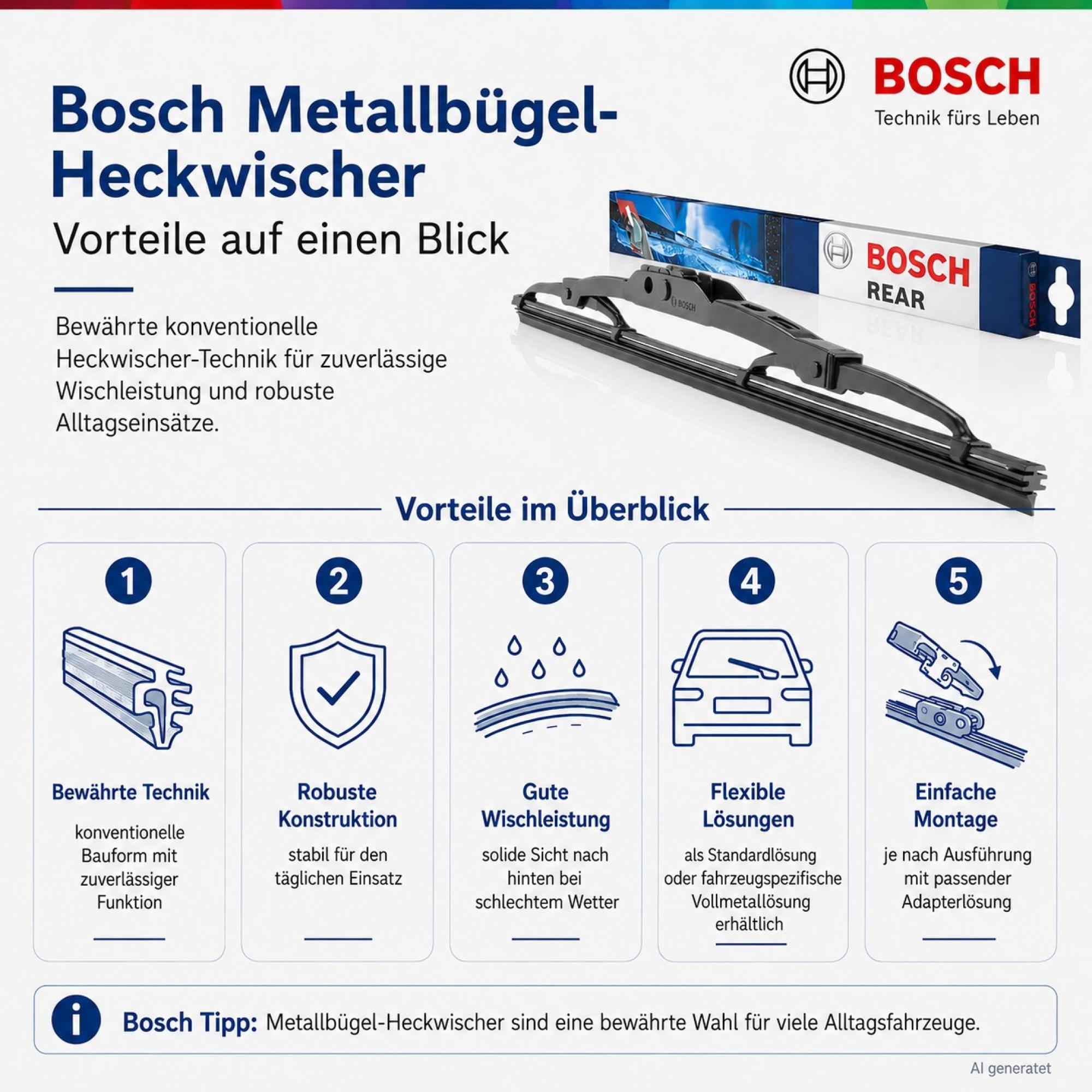 H310 BOSCH Heckwischer 300 mm