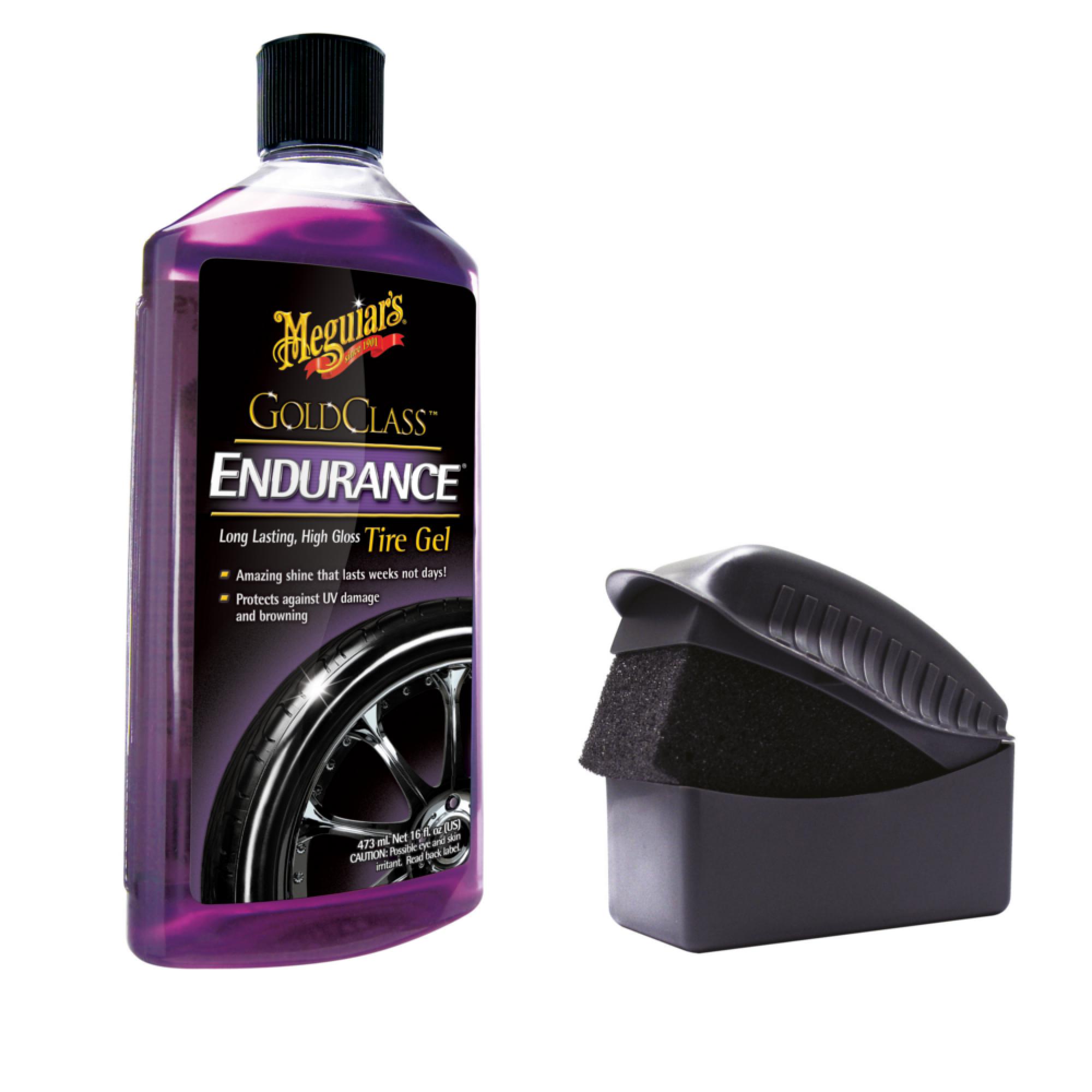 Meguiar SET G7516 Reifengel Endurance Tire Glanz Reifenpflege / Schwamm X3090