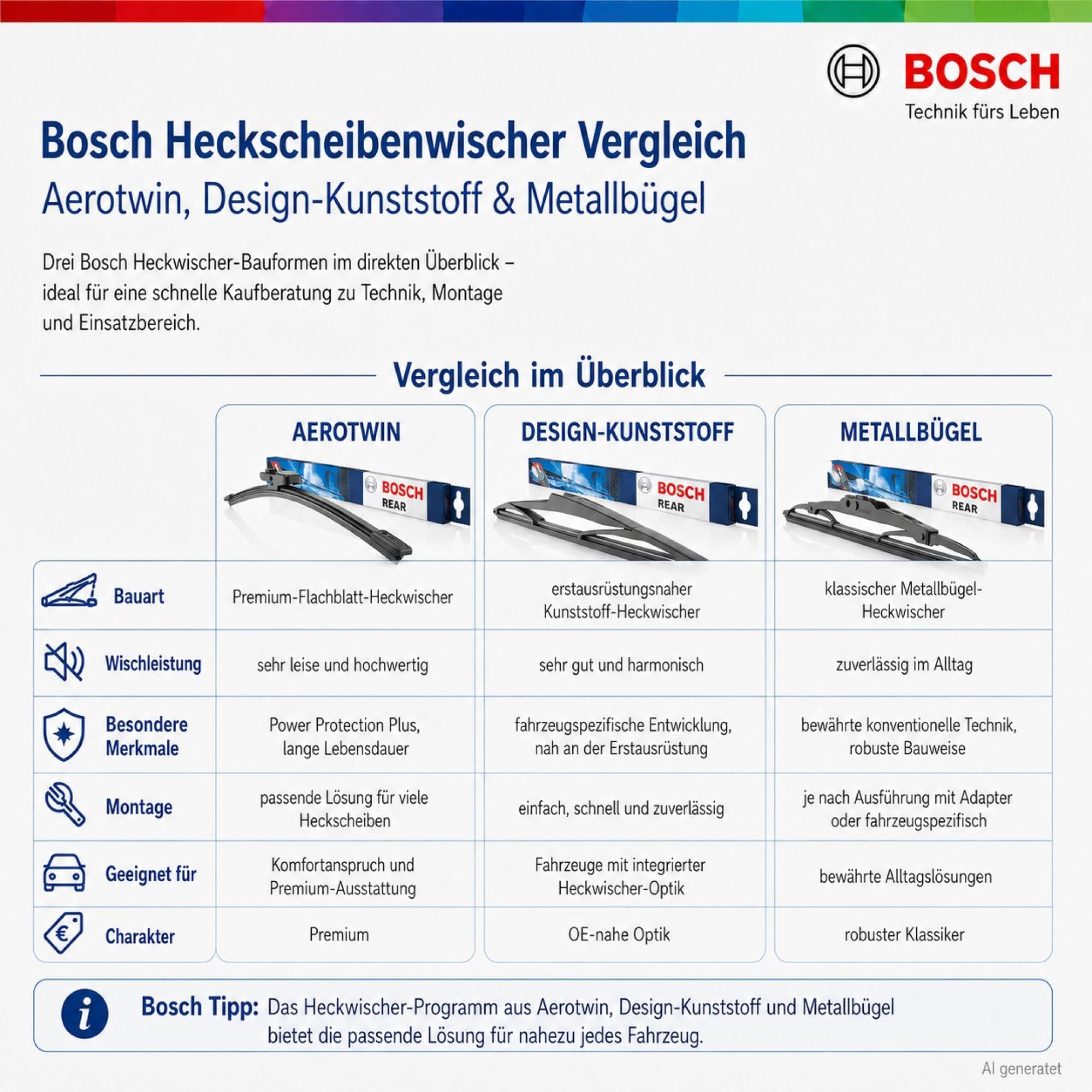 H284 BOSCH Heckwischer 280 mm