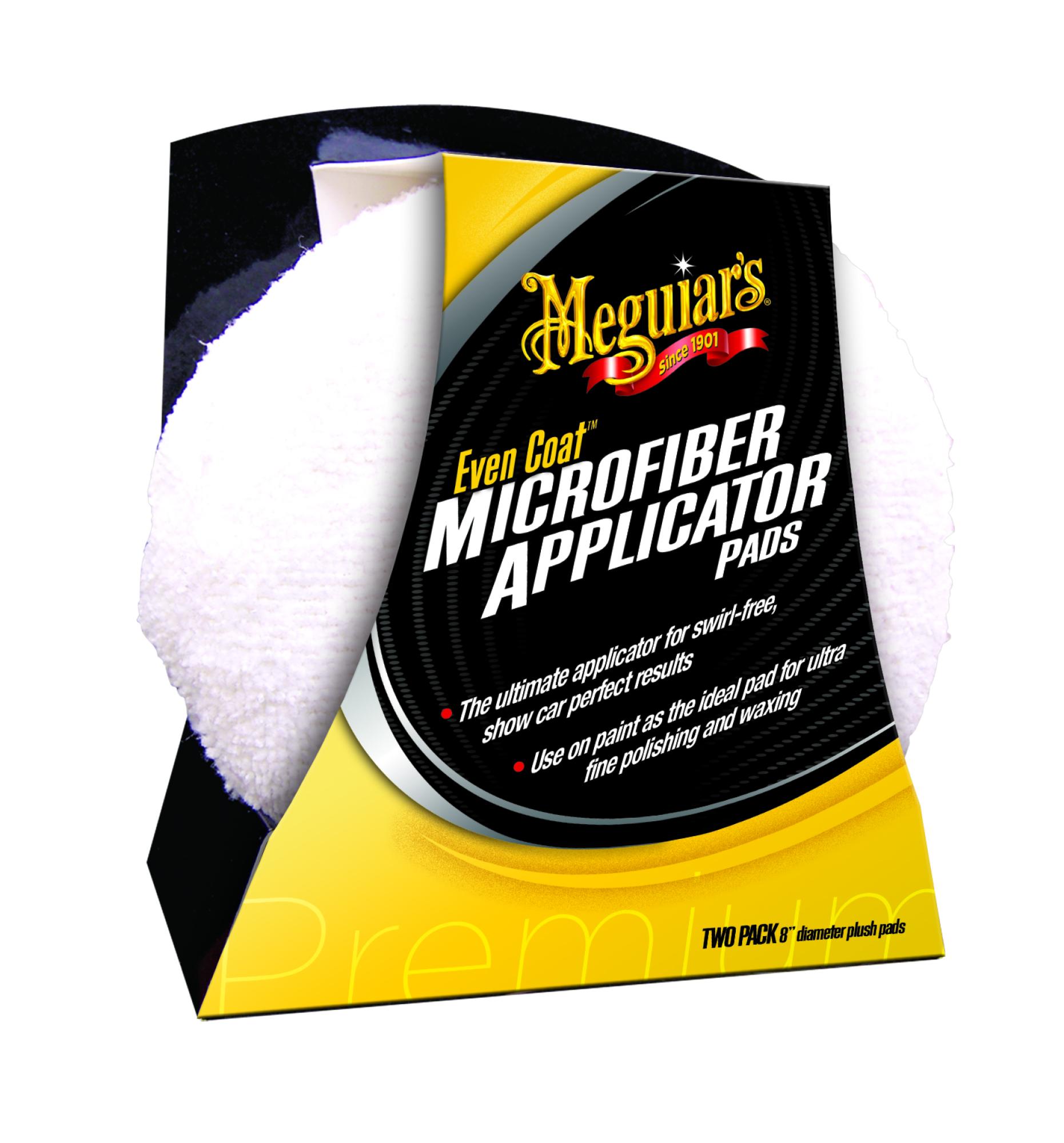 Meguiars X3080EU Even Coat Applicator - Mirkofaser-Auftragsschwamm 2er-Pack