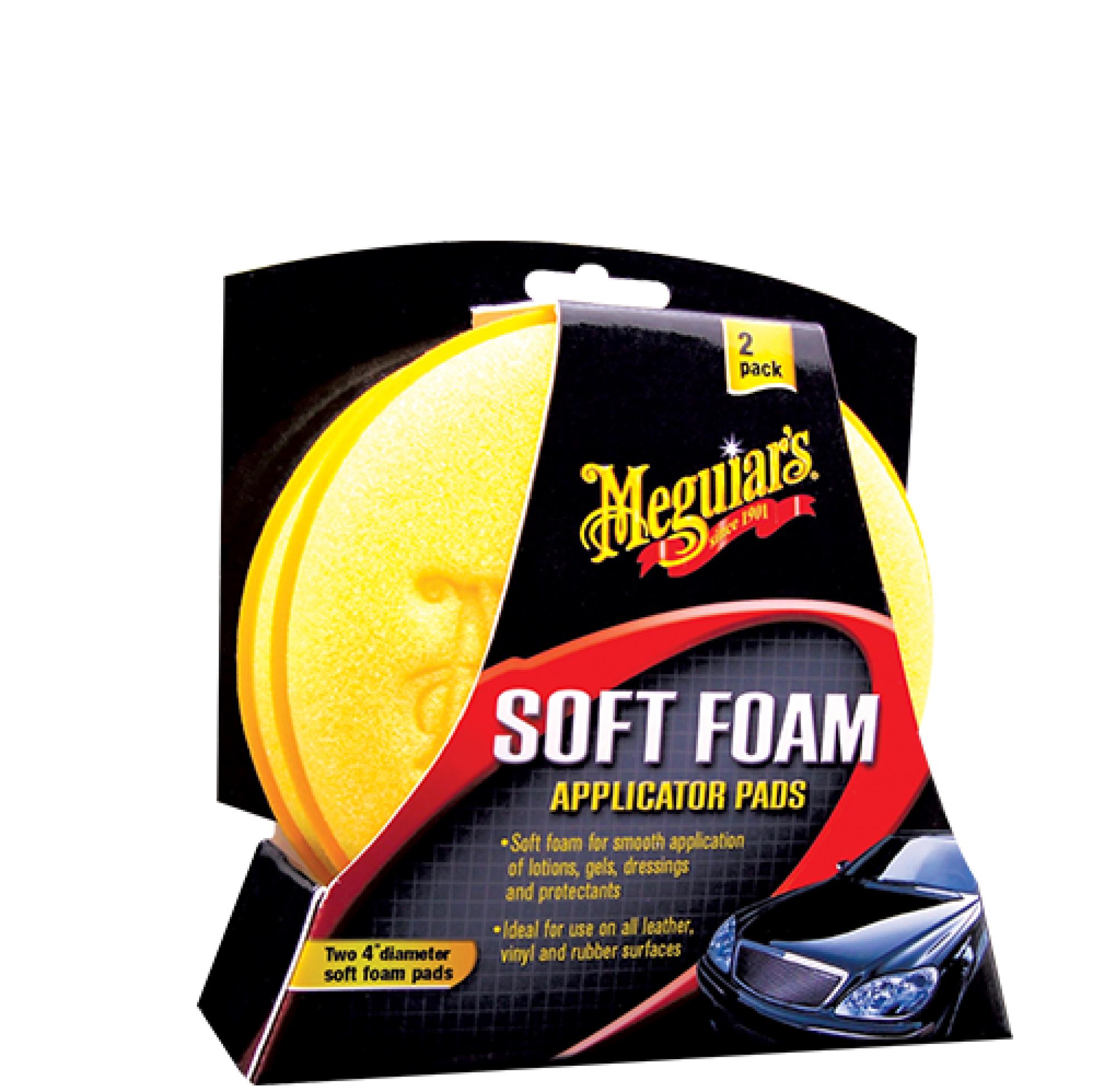 Meguiars X3070 Soft Foam Applicator Pads Auftragsschwamm