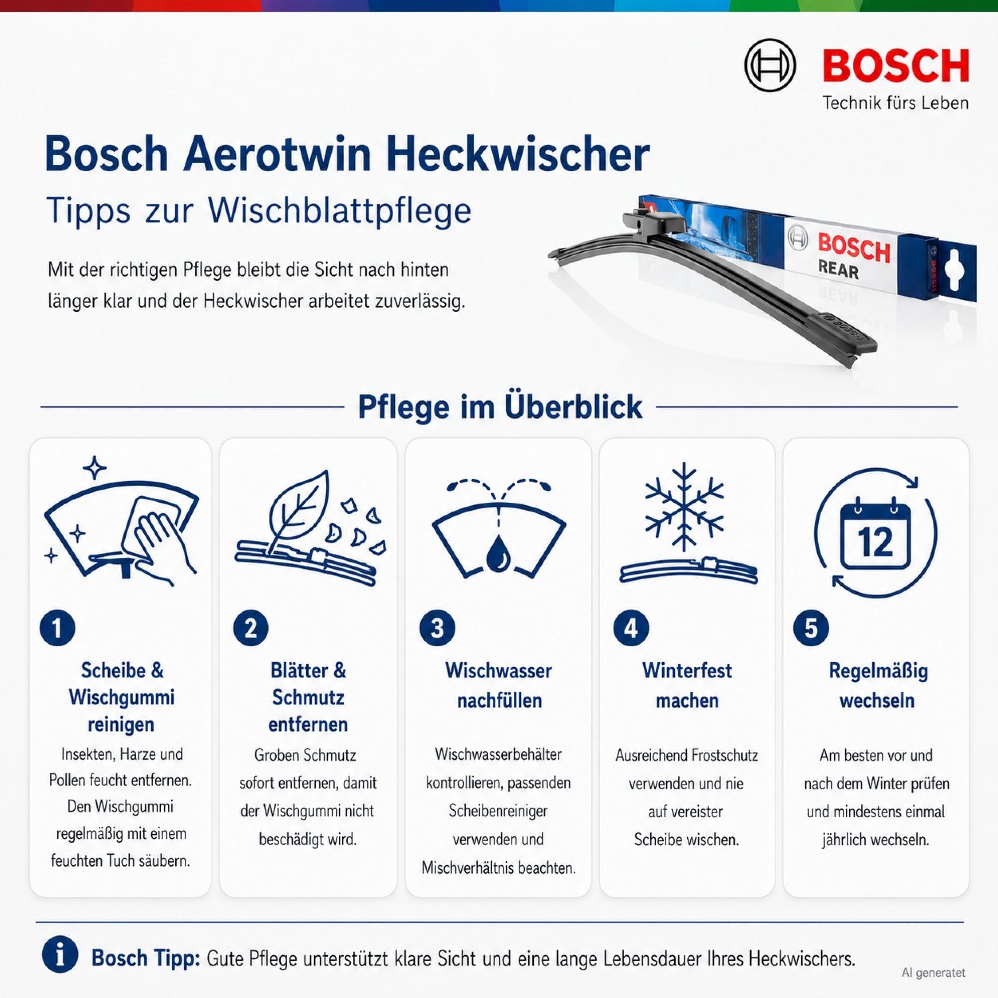 A281H BOSCH Heckwischer 280 mm