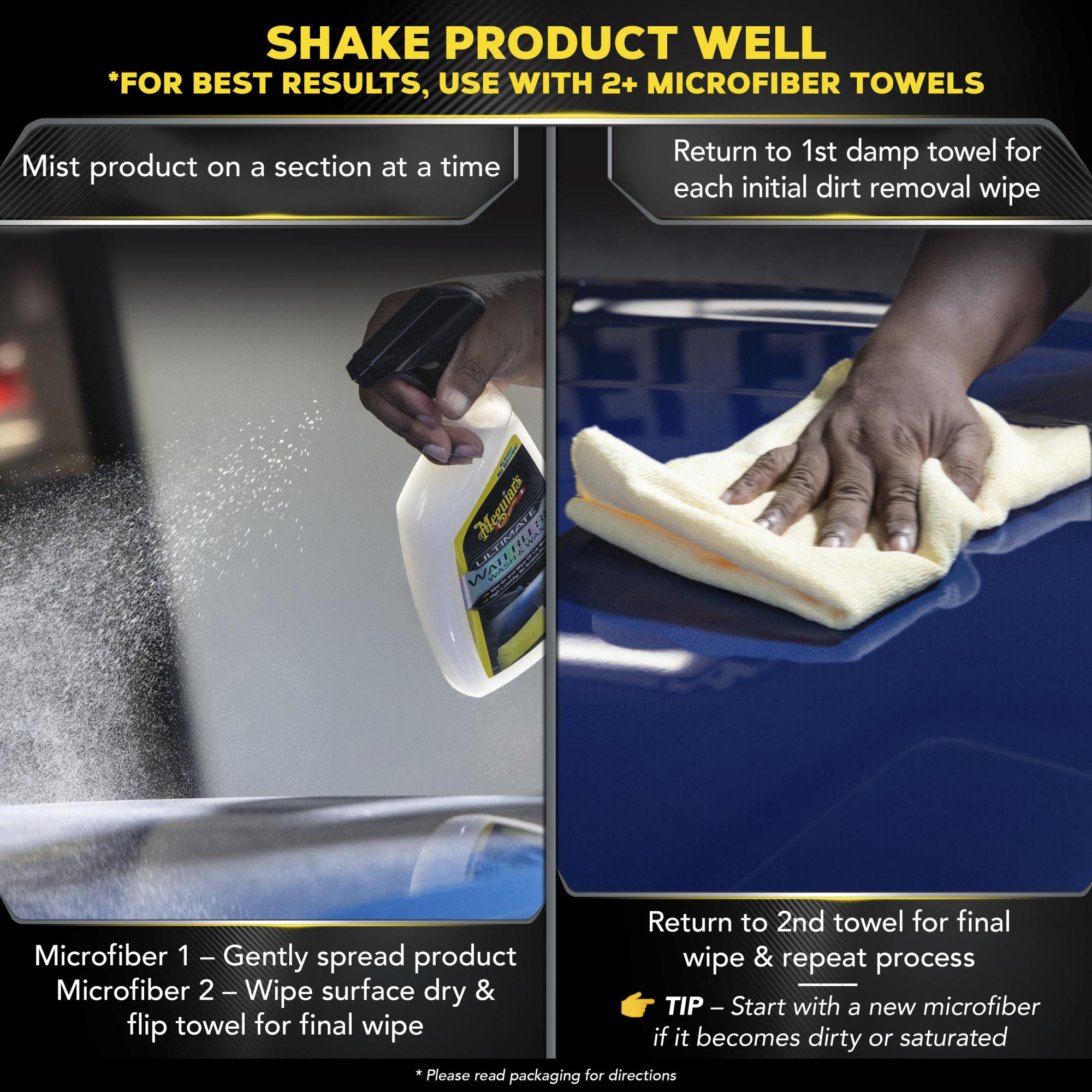 Meguiar\'s Ultimate Waterless Wash & Wax - 769 ml - Auto Trockenwäsche