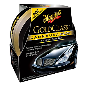 Autowachs: Meguiar’s Gold Class Carnauba Plus Paste Wax: Wachspaste mit Carnaubawachs und lackschützenden Polymeren: langanhaltender Tiefenglanz, UV-Schutz 