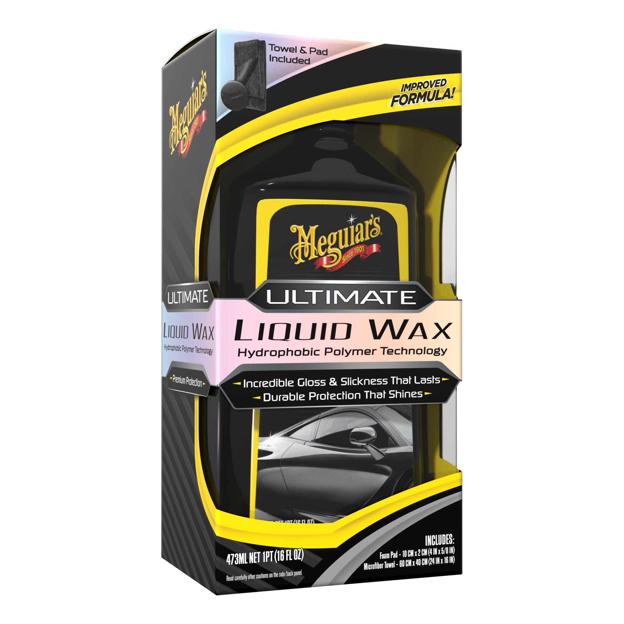 Meguiar\'s Ultimate Liquid Wax - 473 ml Flüssigwachs - flüssiges Autowachs