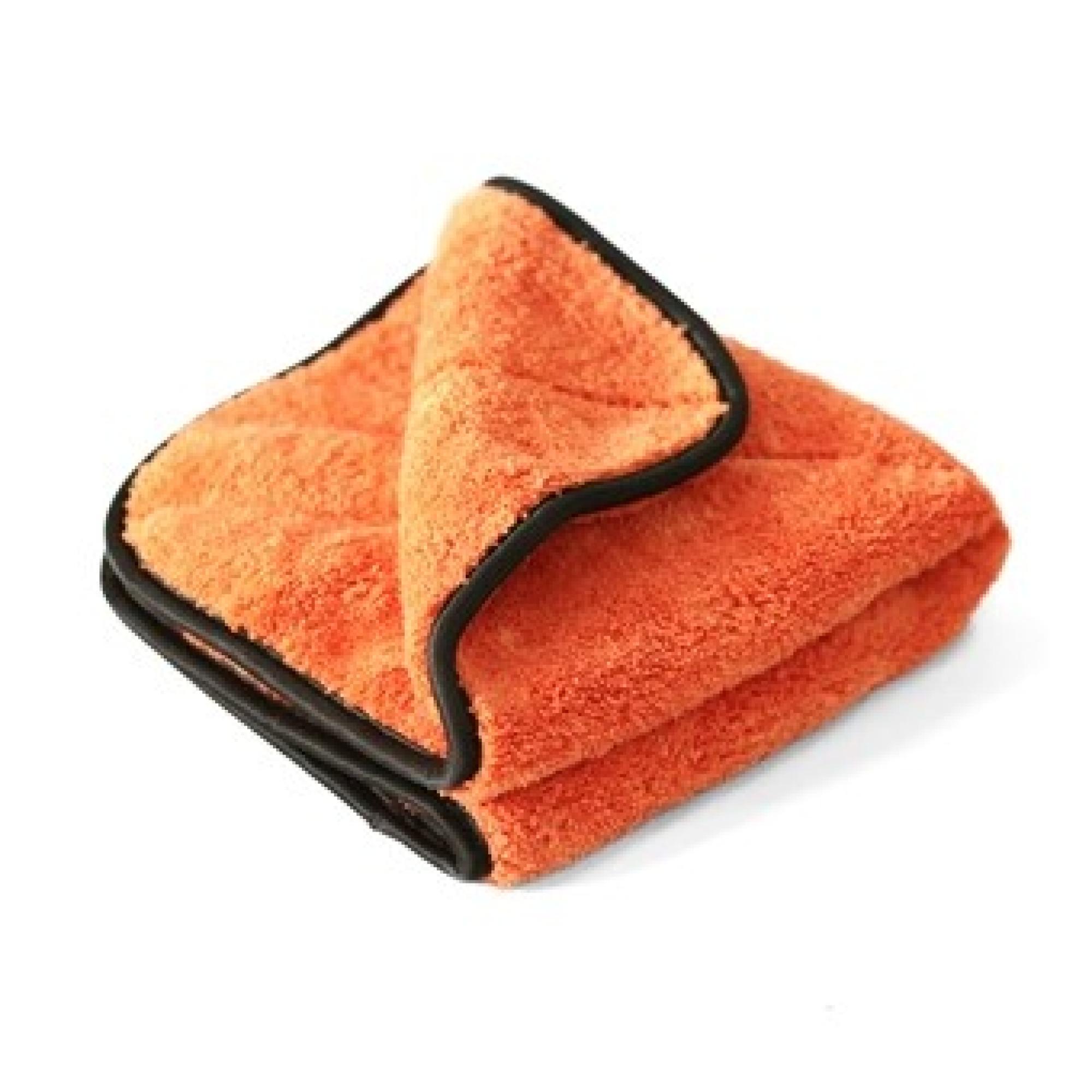 Mikrofaser Auto Trockentuch orange - 60 x 80 cm - schonende weiche Lackpflege