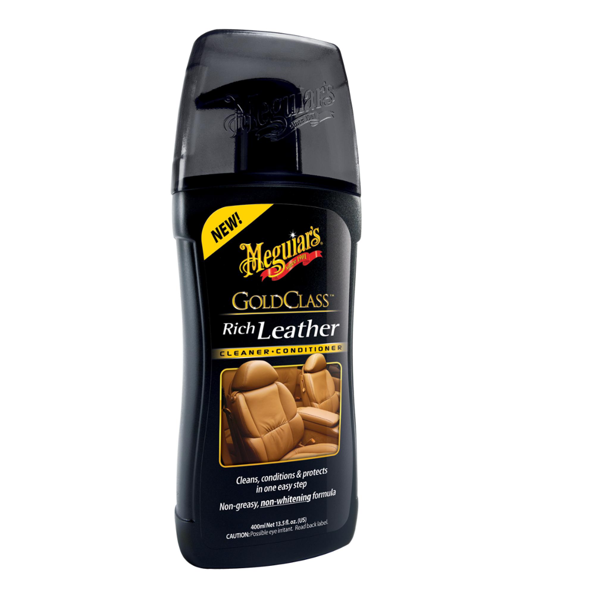 Meguiars Gold Class Rich Leather Cleaner/Conditioner Lederreinigung- und pflege. 400 ml