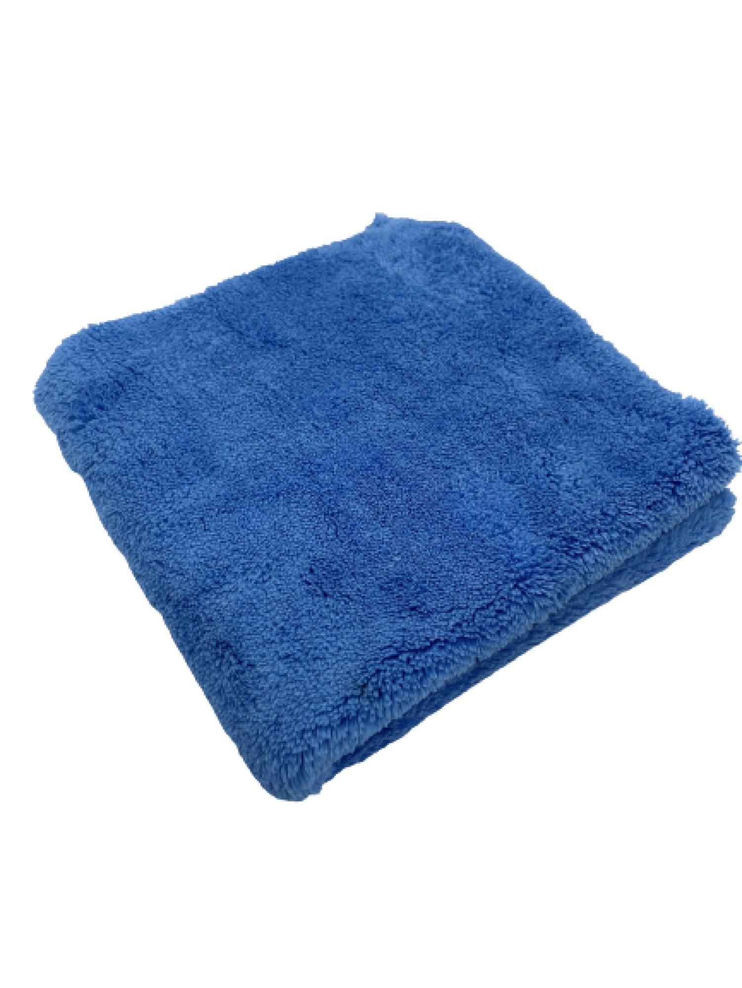 Blaues Mikrofasertuch 40x40 cm - Superweich & Vielseitig für Reinigung und Pflege